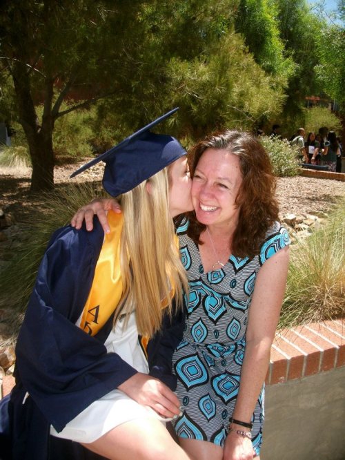 My Mom and I when I graduated University 